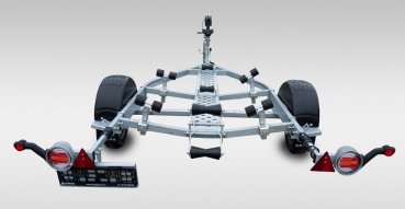 Bootsanhänger M1-125-0-MAM bis 4,5 Boot, bis 750kg